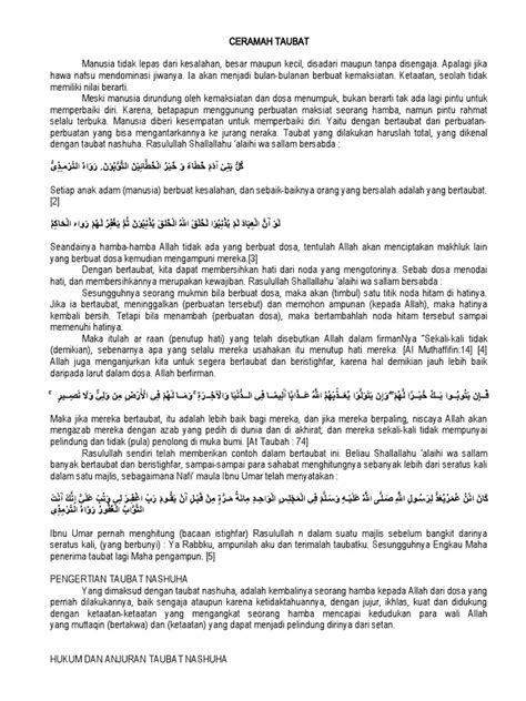 ceramah taubat - elchoricharrua.com
