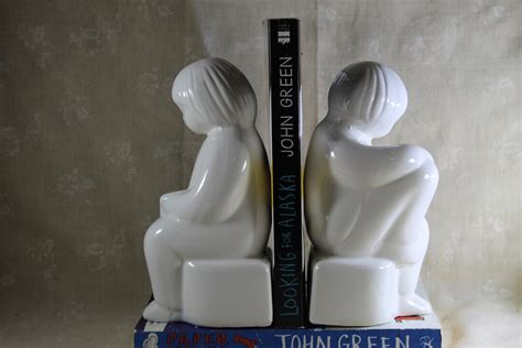 Ceramic Bookends Set - Etsy - muktibox.com