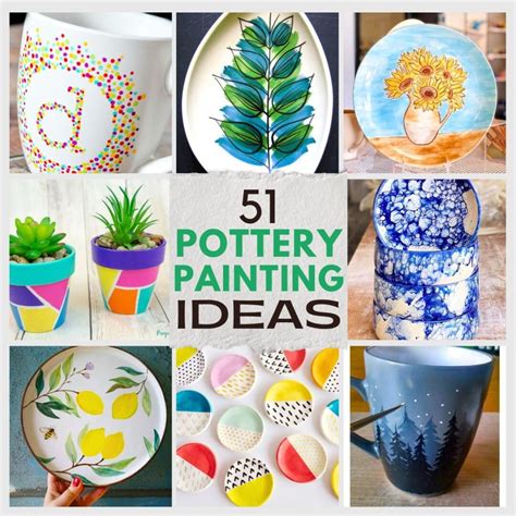 Ceramic Painting Ideas For Spring - muktibox.com