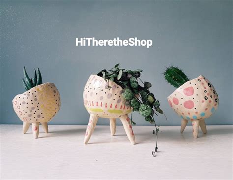 Ceramic Planter Handmade - Etsy - muktibox.com
