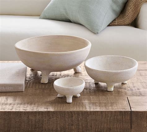 Ceramic Rustic Decorative Bowls - West Elm - muktibox.com