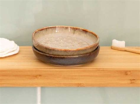Ceramic Soap Dish Handmade Kitchen Gift for Her Bathroom Decor ... - muktibox.com
