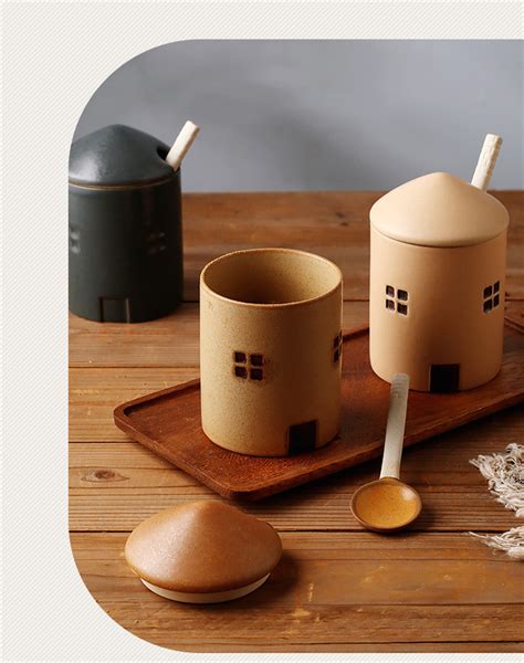 Ceramic Spice House Jars - Etsy - muktibox.com