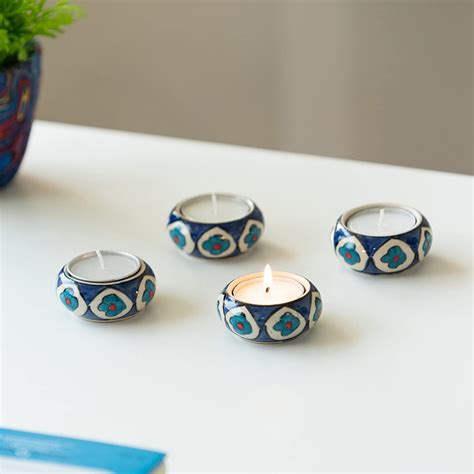 Ceramic Tea Light Contemporary Candle & Tea Light Holders - eBay - muktibox.com