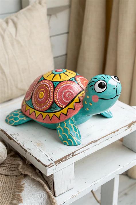 Ceramic Turtle Painting Ideas - muktibox.com
