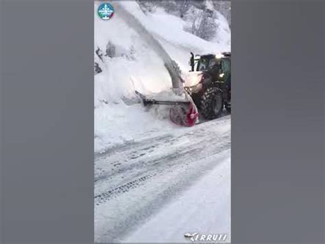 CERRUTI Snowblower BIG 750 for New Holland - YouTube