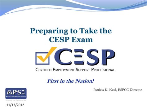 CESP Exam Fragen