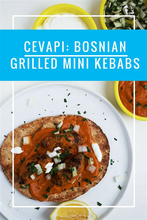 CEVAPI BOSNIAN GRILLED MINI KEBABS