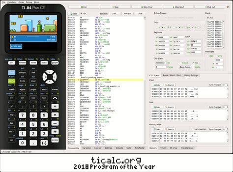 CEmu - TI-84 Plus CE / TI-83 Premium CE emulator - ticalc.org