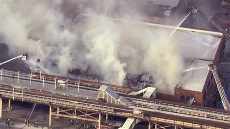 CFD battles massive warehouse fire on South Side