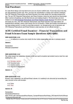CFE-Financial-Transactions-and-Fraud-Schemes Praxisprüfung