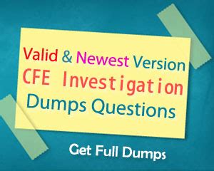 CFE-Investigation Dumps