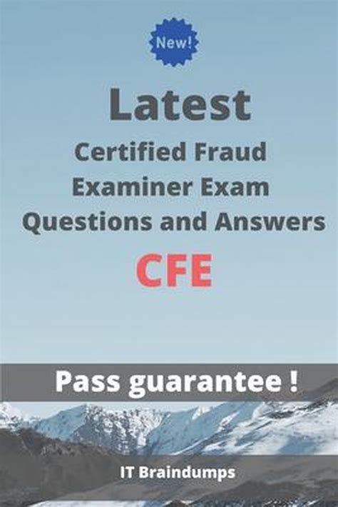 CFE-Investigation Exam Fragen
