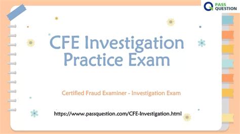 CFE-Investigation Probesfragen