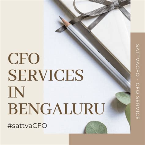 CFO Services in Bengaluru Virtual CFO - Shared CFO in