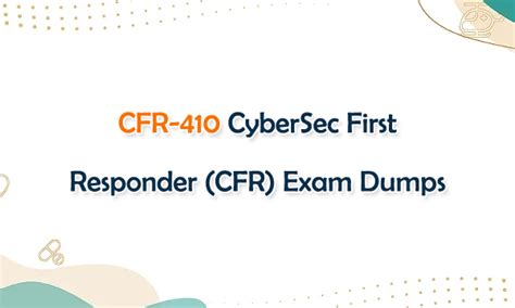 CFR-410 Exam Fragen