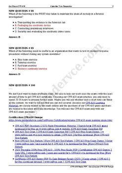 CFR-410 PDF Testsoftware