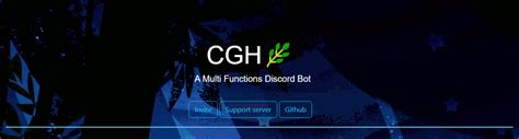 CGH🌿 Website - cgh-team.github.io