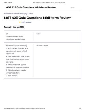 CH5 - quiz Flashcards Quizlet