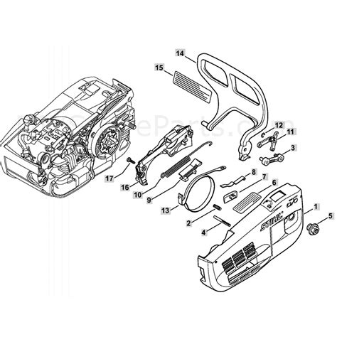 CHAINSAW - Stihl - MS201, MS201T - Page 1 - sawzilla parts