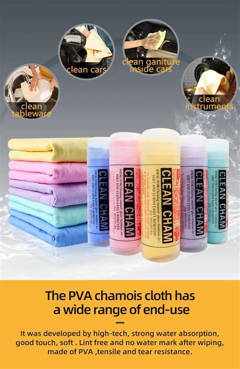 Chamois Cleaning Cloths for Drying and Polishing - raincitystudios.com
