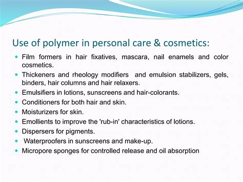 Chapter 13. Polymer Colloids for Cosmetics and Personal Care - wintechmobiles.com