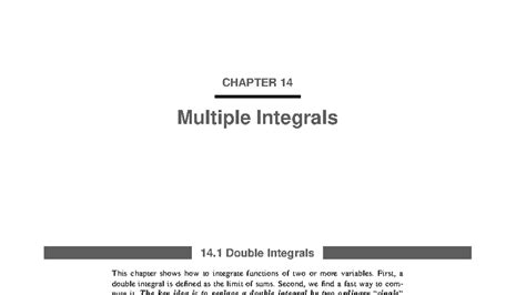 CHAPTER 14 Multiple Integrals 14.1 Double Integrals Changing to Better ... - wintechmobiles.com