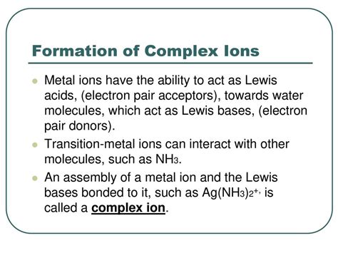 Chapter 17.3: The Formation of Complex Ions - Chemistry LibreTexts - wintechmobiles.com