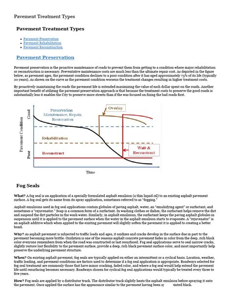 Chapter 3. Pavement Treatment Types - Evaluation of … - raincitystudios.com