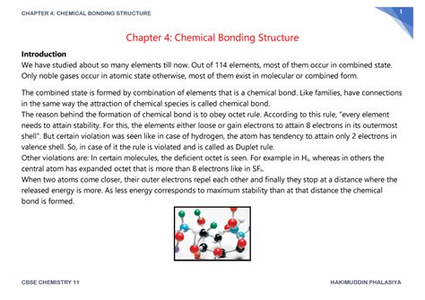 CHAPTER 4: Chemical Bonding - PapaCambridge - wintechmobiles.com
