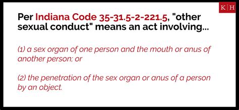 CHAPTER 4. SEX CRIMES - Indiana Statutes