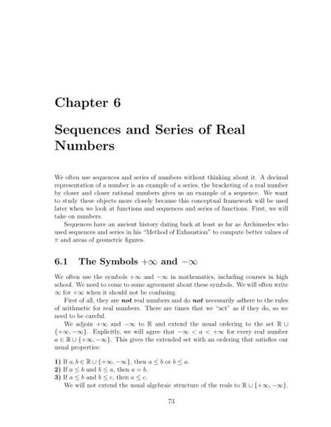 Chapter 6 Sequences and Series of Real Numbers - wintechmobiles.com