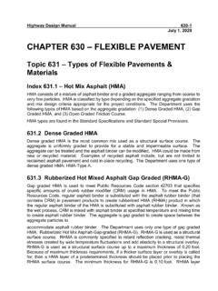 CHAPTER 630 FLEXIBLE PAVEMENT - Caltrans - raincitystudios.com