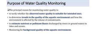 CHAPTER 7: MONITORING OF WATER QUALITY - CPHEEO - raincitystudios.com