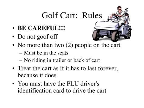 CHAPTER 77 GOLF CART REGULATIONS