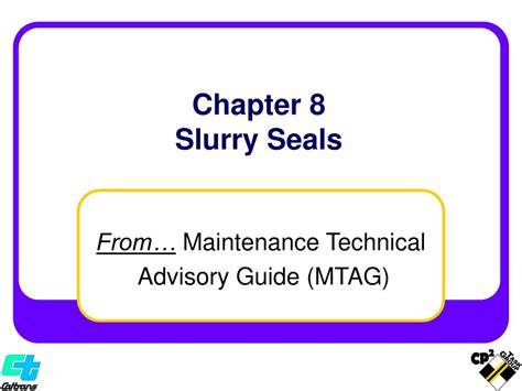 Chapter 8 Slurry Seals - Caltrans - raincitystudios.com