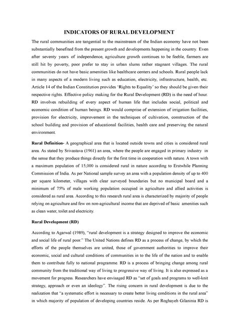 Chapter VI Rural indicators - Food and Agriculture Organization - wintechmobiles.com