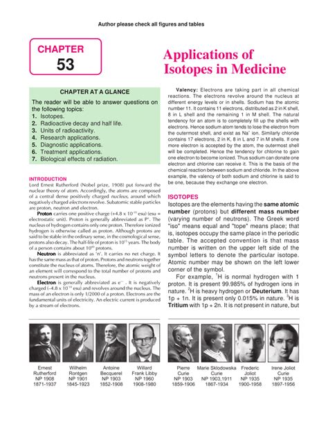 Chapter-50 Applications of Isotopes in Medicine - wintechmobiles.com