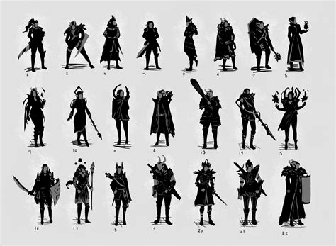 Character Silhouettes: Exploring the Art of Conceptual Fantasy and ... - muktibox.com