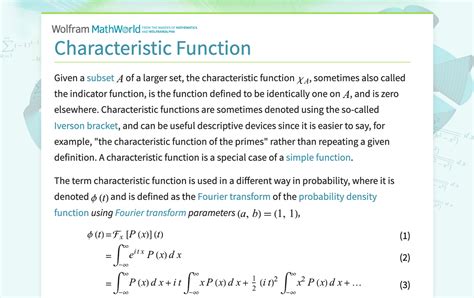Characteristic function (probability theory) - wintechmobiles.com