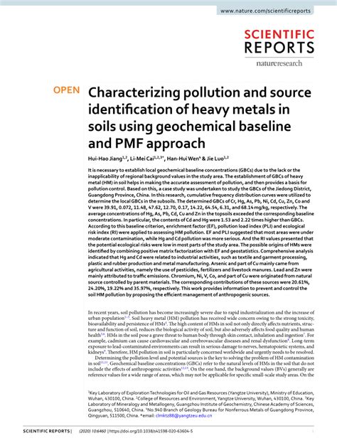Characterizing pollution and source identification of … - wintechmobiles.com