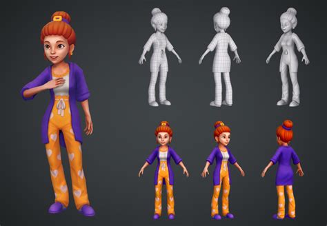 Characters 3D Models for Game Development | ArtStation - muktibox.com
