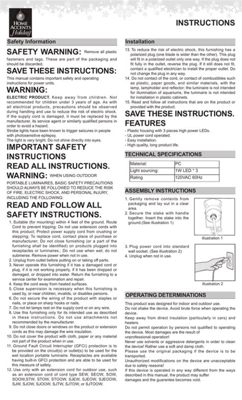 CHARGING WARNING IMPORTANT SAFETY INSTRUCTIONS - SAVE THESE ... - Energizer