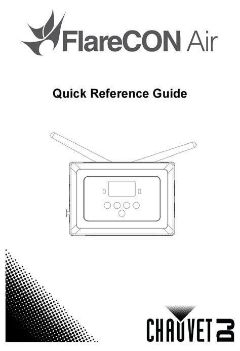 CHAUVET DJ FlareCON Air User manual Manualzz