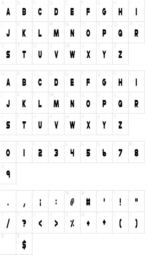 CHAWP font details - Font2s.com