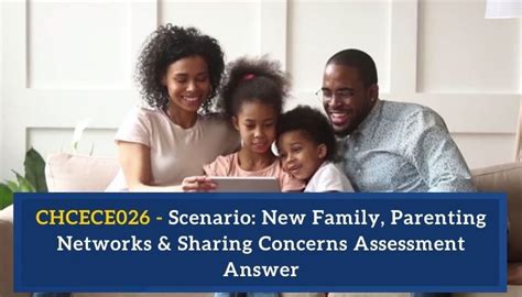 CHCECE026 - Scenario: New Family, Parenting Networks & Sharing Concerns ...