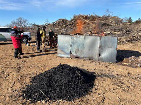 Check out these biochar kilns in action! Biochar converts ... - raincitystudios.com