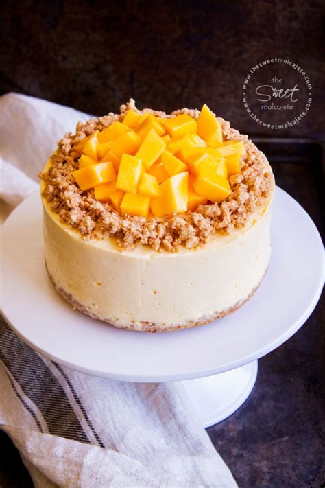 CHEESECAKE DE MANGO {sin horno} - the sweet molcajete