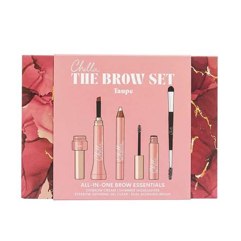 CHELLA The Brow Set, Eyebrow Cream - Taupe - NEW OPEN …