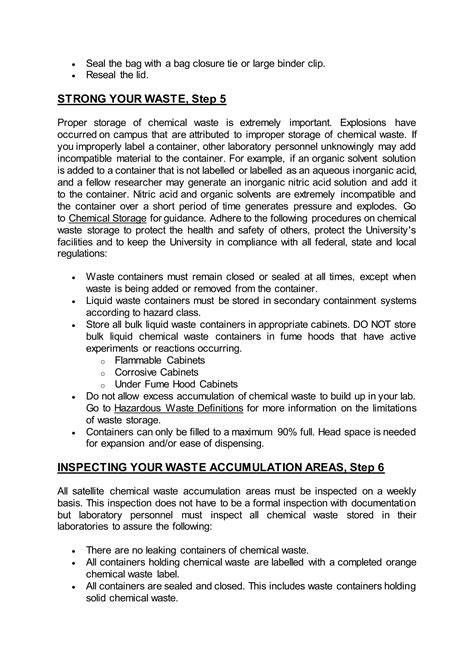 Chemical waste: appropriate measures for permitted facilities - raincitystudios.com